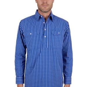 Tad Men's Half Placket L/S Shirt