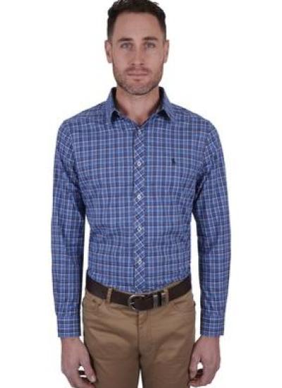 Angus Mens Tailored L/S Shirt