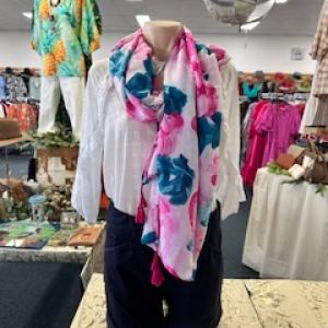 Autumn Amour Polyester Scarf