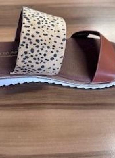 Habit Tan/Leopard Slip On Shoes