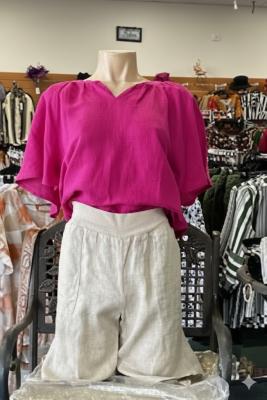 Natural Rib Band Shorts