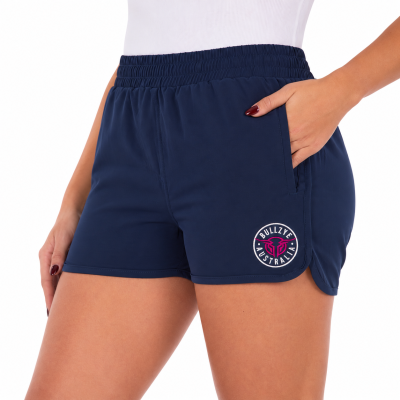 Addie Navy/Hot Pink Women's Sports Shorts