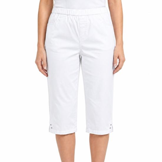White Light Weight Chino Shorts