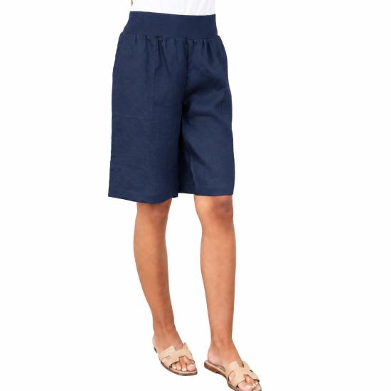 Navy Lux Aster Short