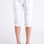 White Cargo Pants