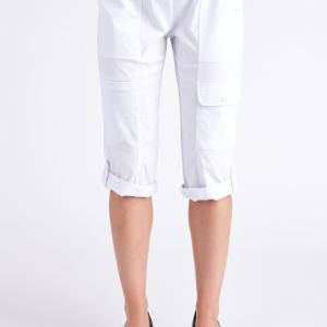 White Cargo Pants