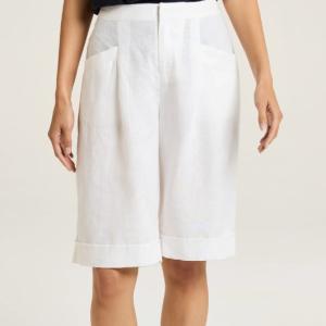 White Bermuda Shorts