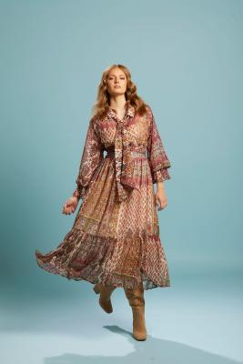 Be Loved Shirred Bodice Batik Top