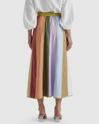 Sun Jewel Mutli Stripe Skirt