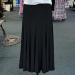 Renoma Black Panelled Full Skirt