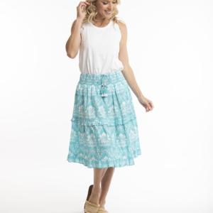 Amber Teal Skirt