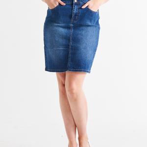 Nala Indigo Mix Denim Skirt