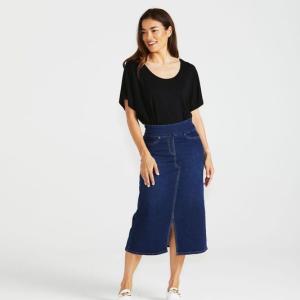 Shelby Stretch Denim Skirt