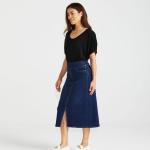 Shelby Stretch Denim Skirt