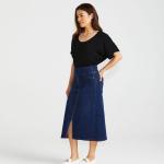 Shelby Stretch Denim Skirt