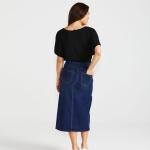 Shelby Stretch Denim Skirt