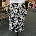 Paisley Print Skirt