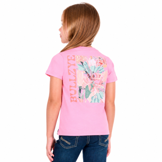 Willa Flamingo Pink Girl's Short Sleeve Tee