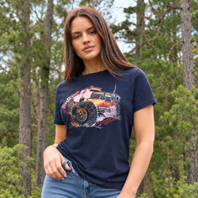 Bobbie Navy Women's Short Sleeve Tee