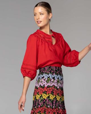 Fate + Becker Fawaway Ladder Trim Cherry Top