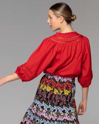 Fate + Becker Fawaway Ladder Trim Cherry Top