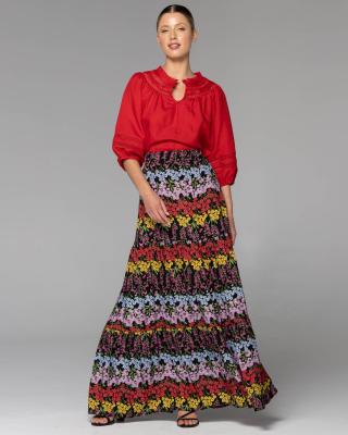 Fate + Becker Fawaway Ladder Trim Cherry Top