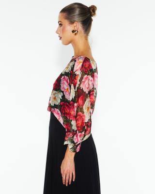 Sunlight and Shadow Silk Top