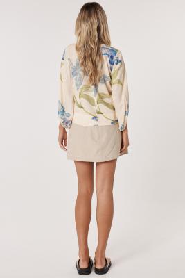Anthea White Floral Blouse