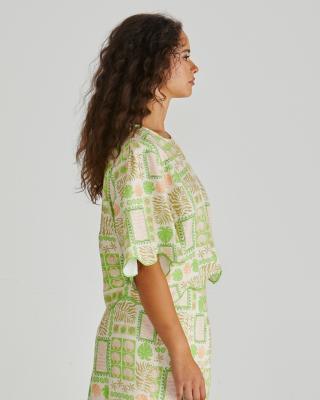 Emmett Shell Scallop Top