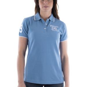 Bullzye Womens Varsity S/S Polo