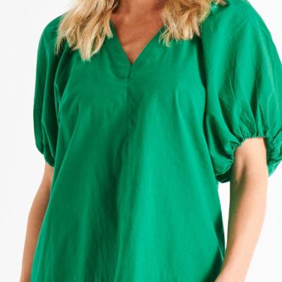 Juliet Holly Green Blouse