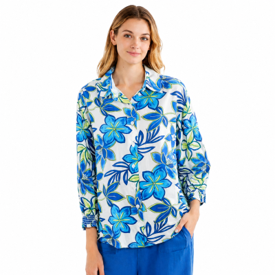 Blue Summer 3/4 Shirt