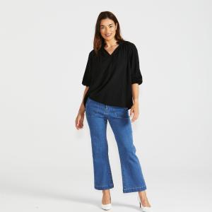 Cecilia Black Blouse