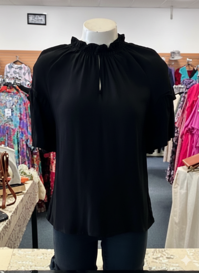 Sass Tessa Black Top