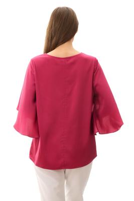 Raspberry Ladies Top