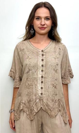 Shakira Stonewash Top