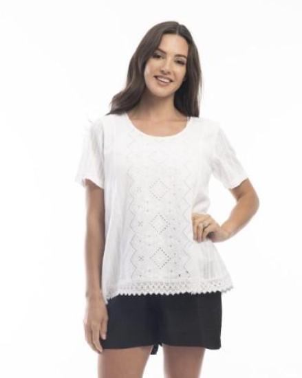 Orientique Essential White Top