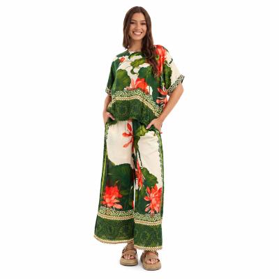 Camila Print Oversize Top