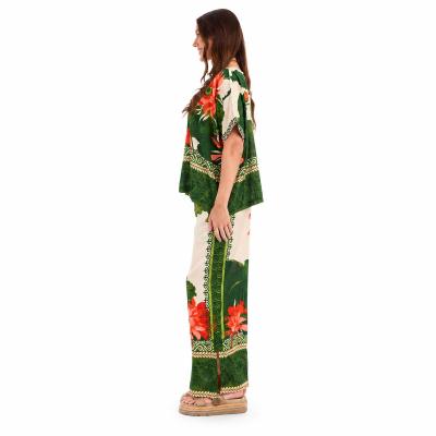 Camila Print Oversize Top