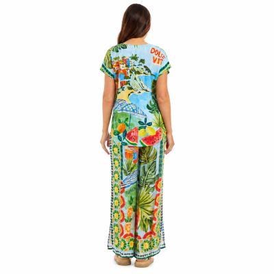 Adele Print Top
