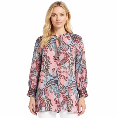 Cotton Candy Soft Print Blouse