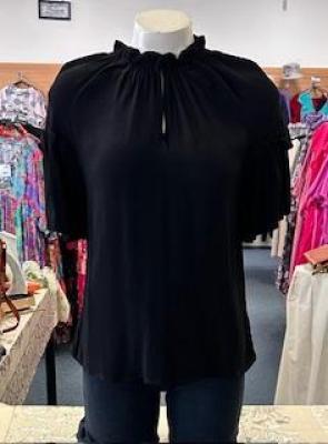 Sass Tessa Black Top