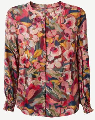 Floralism Print Long Sleeve Top