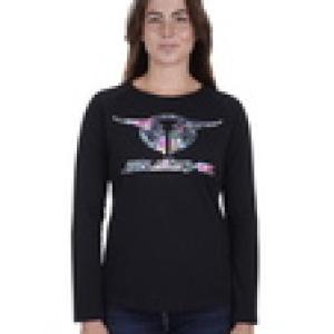 Bullzye Wmns Wildflower L/S Tee