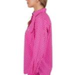 Kelly women's 1/2 Placket L/S Shirt