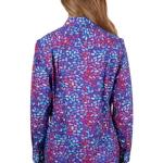 June Women's 1/2 Placket L/S Shirt