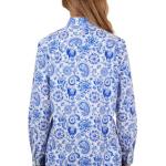 Natalie Women's 1/2 Placket L/S Shirt