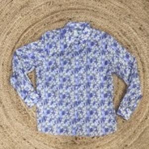 Sky Floral Semi Classic L/S Shirt