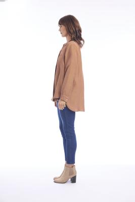 Pumpkin Spice Linen Shirt