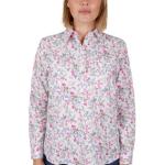 Candy Womens Half Placket L/S Shirt